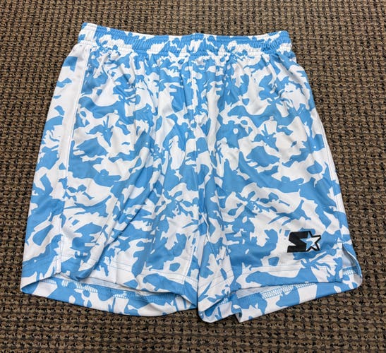 Blue Men's Carolina Heels Lacrosse Starter Shorts (New)