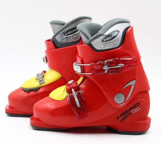Head Carve HT2 Kids Ski Boots - Size 1.5 / Mondo 19.5 Used