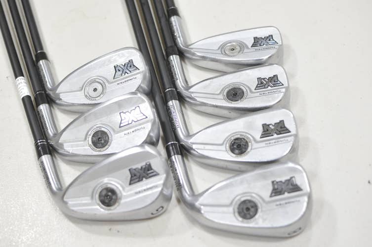 PXG Gen7 0311 XP Chrome 5-W,GW Iron Set Senior Flex Cypher 5.0 Graphite #228160