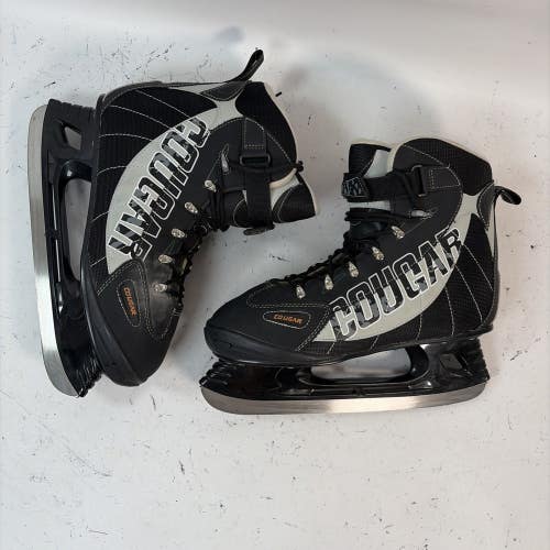 American Athletic Cougar Softboot Hockey Skates, Size 13