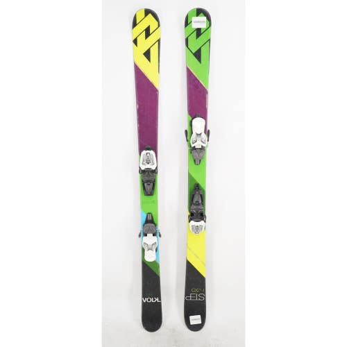 Volkl Step Twin Tip Junior Skis with Bindings - 138 cm Used