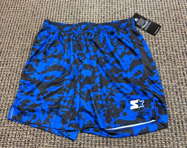 Blue Men's Durham Dukes Lacrosse Starter Shorts (New)