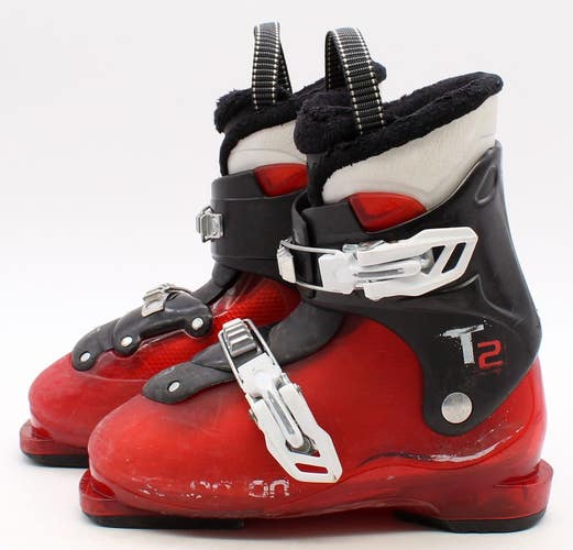 Salomon T2 Kids Ski Boots - Size 3 / Mondo 21 Used