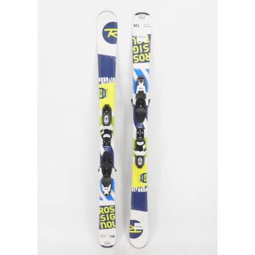 Rossignol Terrain Kids Skis with Bindings - 128 cm Used