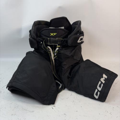 CCM Tacks XF Hockey Pants, Black, Senior Small