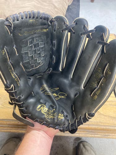 Vintage Ken Griffey Jr Signature Series Rawlings RHB36B RH Outfield Baseball Glove 12.5" (Used)