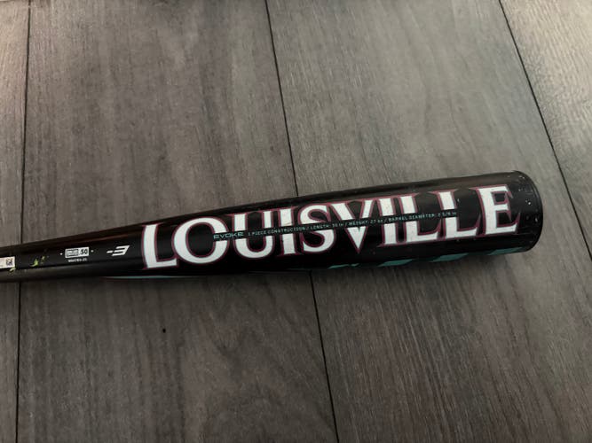 2025 Louisville Slugger Atlas Alloy BBCOR Certified Bat (-3) 27 oz 30" (Used)