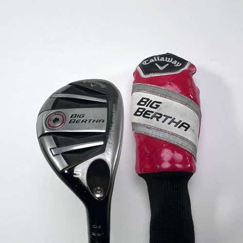 Callaway Big Bertha OS 5 Hybrid 25* UST Mamiya Recoil ES 460 F2 Senior RH