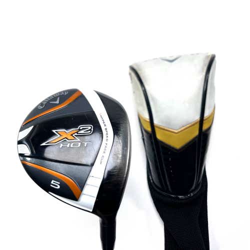 Callaway X2 Hot 5 Fairway Wood 18* Aldila Tour ATX 60g Regular Graphite Mens RH