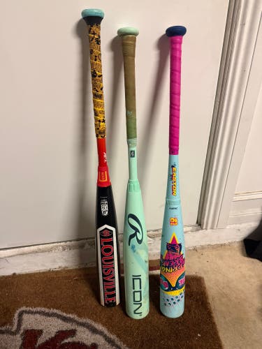 2026 Rawlings Icon Composite USSSA Certified Bat (-8) 12 oz 29" (Used)