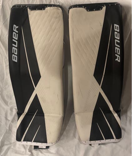 34" Bauer Ultrasonic Goalie Leg Pads (new)
