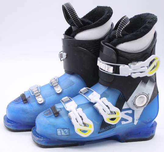 Salomon T3 Junior Ski Boots - Size 4 / Mondo 22 Used