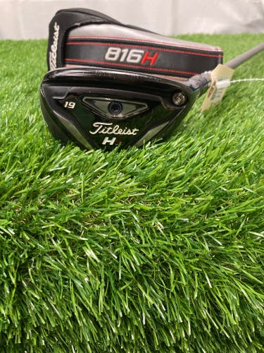 Men's Titleist 816 H1 Hybrid Right Handed Stiff Flex 2H (Used)