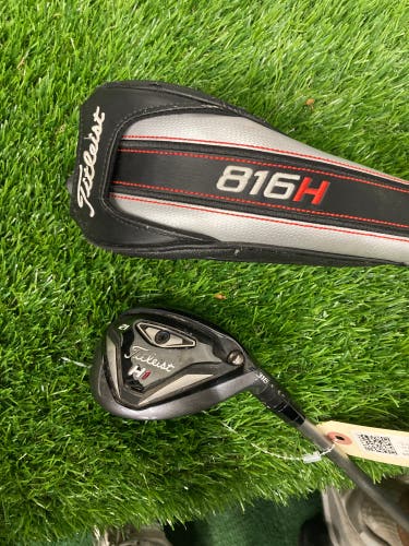 Men's Titleist 816 H1 Hybrid Right Handed Stiff Flex 3H (Used)