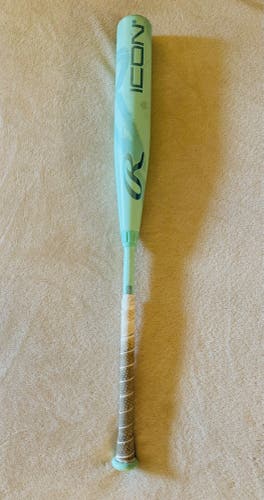 2026 Rawlings Icon Composite USSSA Certified Bat (-5) 27 oz 32" (Excellent Condition)