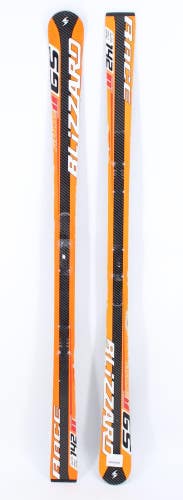 Blizzard World Cup GS Flat Skis - 142 cm Used