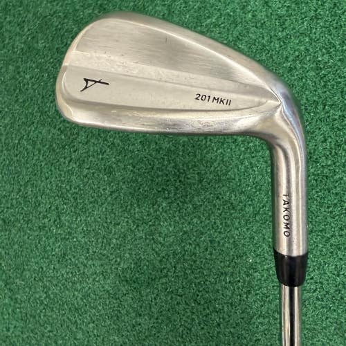 Takomo 201 MKII Single Pitching Wedge PW KBS Stiff Flex 120g Steel Shaft MRH 36"
