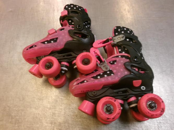 Used RollerDerby ADJ 12-2 Junior Rec Fitness Skates Pink Adjustable 11339-S000207358