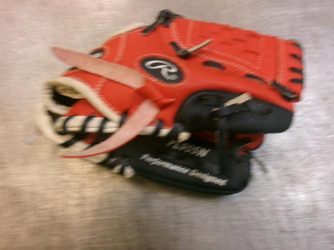 Used Rawlings PLAYERS SERIES BB/SB Glove RH Throw Red 10" 11339-S000207320