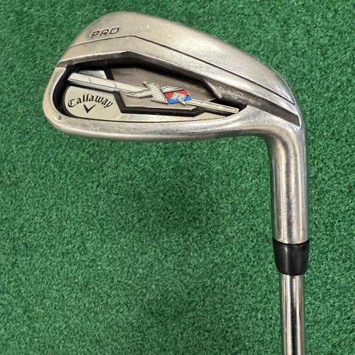 Callaway XR Pro PW Pitching Wedge Iron KBS Tour Stiff Flex Steel Shaft MRH