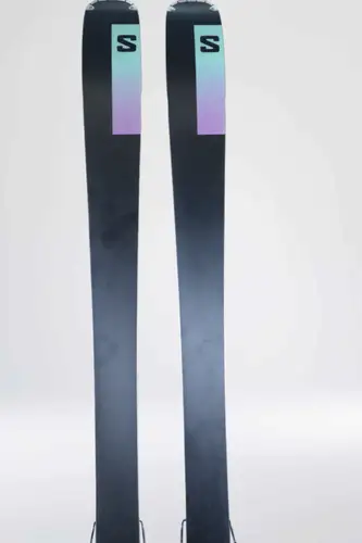 USED 2025 Salomon Stance 84 Skis w/ Integrated Bindings (Max DIN 11) - 167 cm