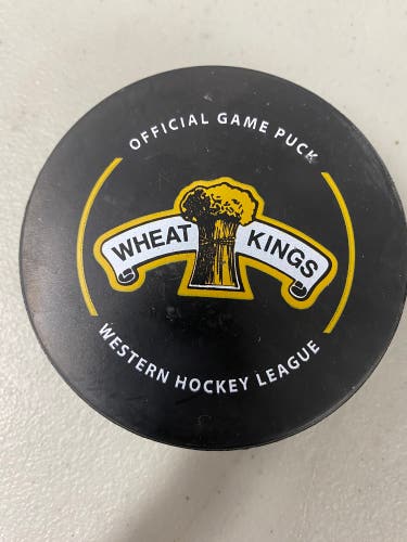 Brandon Wheat Kings puck WHL