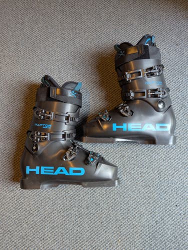 Mondo 28 & 28.5 Men's HEAD Racing Raptor WCR Ski Boots Stiff Flex (Used)