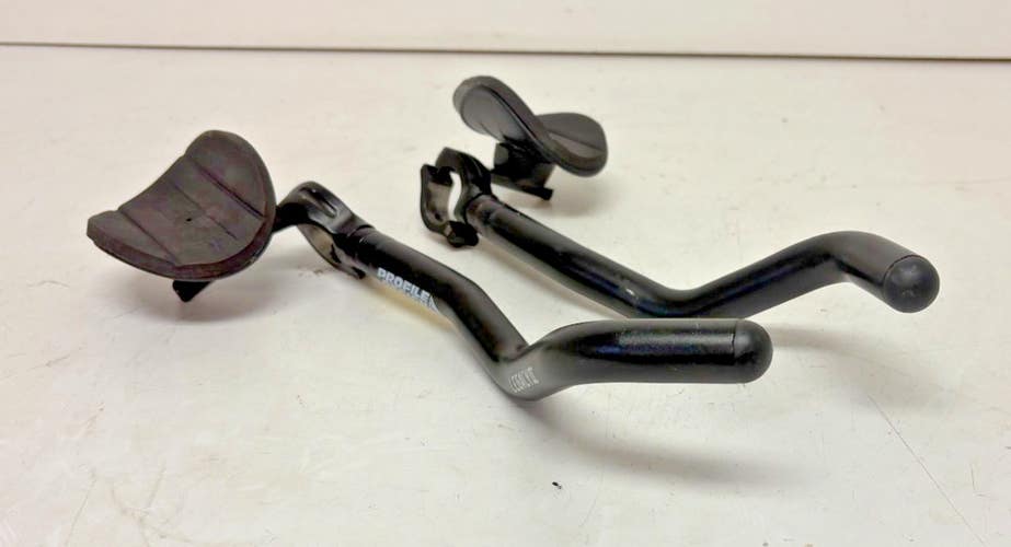 Profile Design Legacy II 31.8mm Clamp Diameter Black Aluminum Aerobar Handlebar