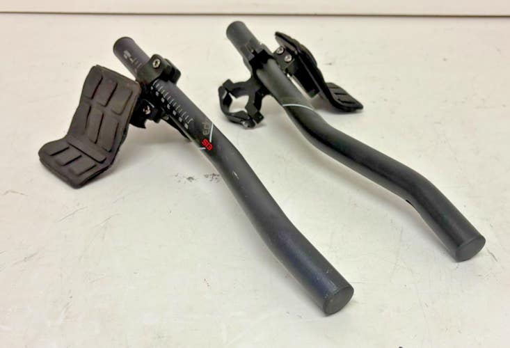 EIS Eclypse Black Clip-On Aerobar Handlebars 31.8mm Clamp Diameter Fast Shipping