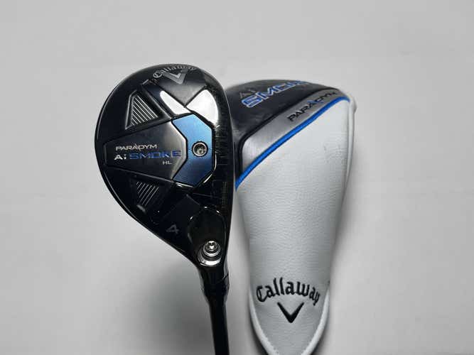 Callaway Paradym Ai Smoke HL 4 Hybrid 21* Cypher Sixty 5.5 Regular RH HC