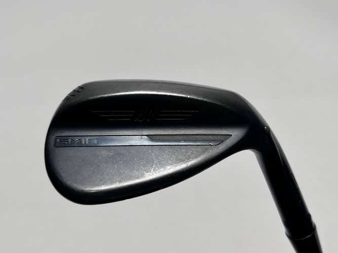 Titleist Vokey SM10 Jet Black Lob Wedge LW 58* 8M Tour 90 90g Stiff + RH +3/4''
