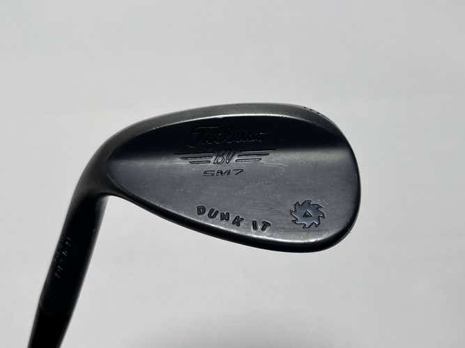 LEFTY Titleist Vokey SM7 Jet Black Wedge 56* 10 S NS Pro Modus 3 Tour X-Stiff LH