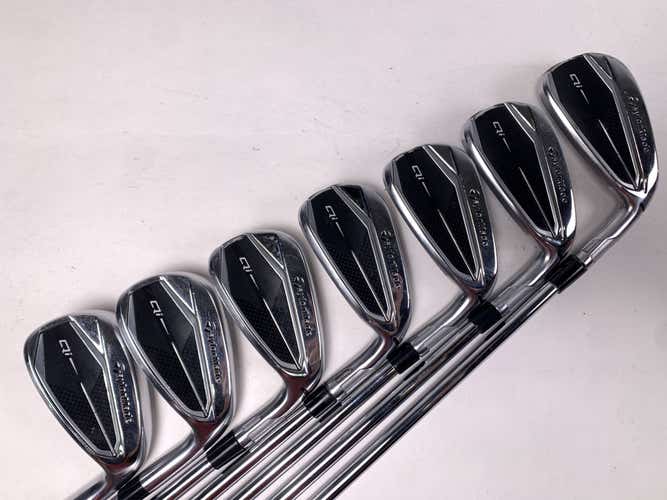 TaylorMade Qi Iron Set 4-PW KBS Tour Lite Stiff Steel Mens RH