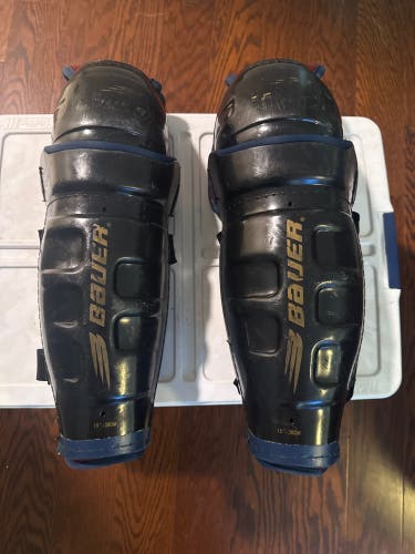 Senior Bauer 15" Shin Pads (Used)