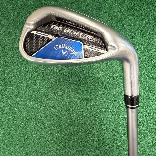 Callaway Big Bertha B21 Single Pitching Wedge PW Catalyst Senior Flex Graphite