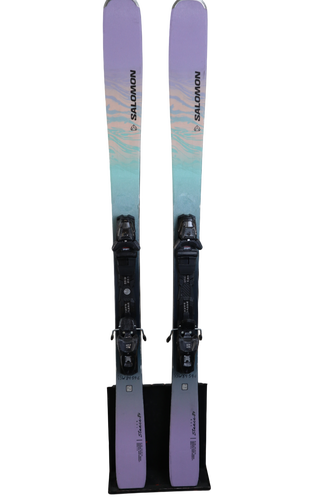 USED 2025 Salomon Stance 84 Skis w/ Integrated Bindings (Max DIN 11) - 159 cm