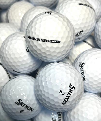 6 Dozen Srixon Q-Star/Q-Star Tour White Golf Balls - Grade AAAA - Used/Recycled