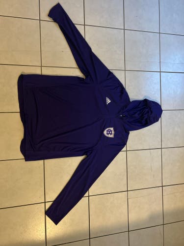 Purple Adult Unisex XL Adidas Sweatshirt (Used)