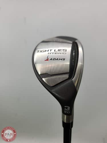 ADAMS TIGHT LIES 3 HYBRID 20* REG ALDILA SYNERGY 60 GOOD