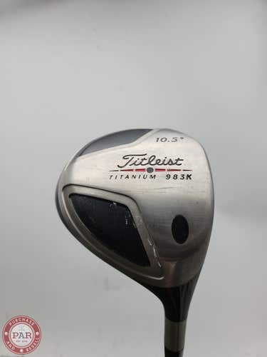 TITLEIST 983K DRIVER 10.5* STIFF GRAPH DESIGN YS-6 MSI-70 GOOD