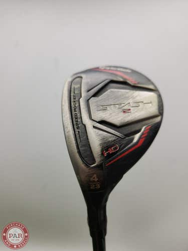 LEFTY TAYLORMADE STEALTH 2 HD 4 HYBRID 23* REG FUJI VENTUS RED 6  +HC GOOD