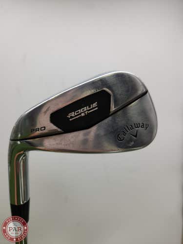 LEFTY 2022 CALLAWAY ROGUE ST PRO 8 IRON STIFF PROJX RIFLE TOUR FLIGHTED 36" GOOD