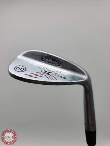 2008 CALLAWAY X TOUR WEDGE 60*/9 WEDGEFLEX CALLAWAY X TOUR 34.75" FAIR