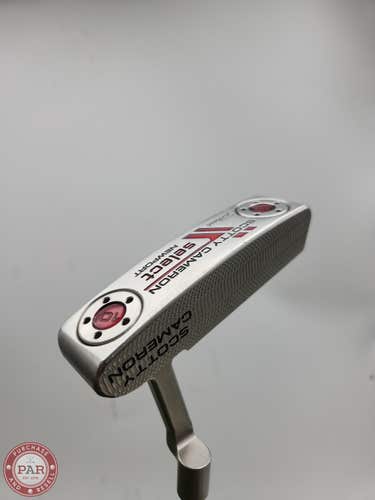 2014 SCOTTY CAMERON SELECT SILVER MIST NEWPORT PUTTER 35" +HC VERYGOOD