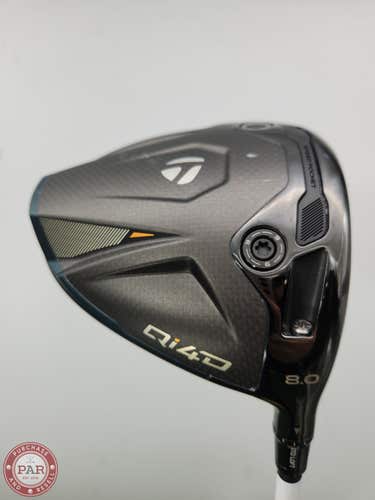 2026 TAYLORMADE QI4D DRIVER 8* XSTIFF MITSU TENSEI AV LIMITED BLUE 65 DEMO
