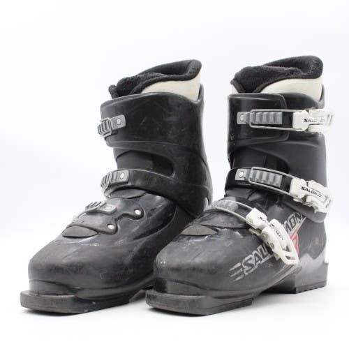 Salomon T3 Junior Ski Boots - Size 7.5 / Mondo 25.5 Used