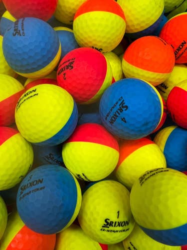 Srixon Divide Q-Star....36 Premium AAA Used Golf Balls Asst. Color
