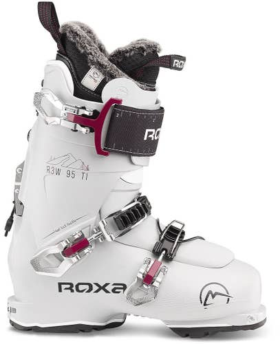 NEW Women's Roxa R3W 95 TI All-Mountain / Freeride Ski Boots - Mondo 26.0 & 26.5