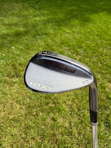 Cleveland RTX 4 Black Satin Sand Wedge 54 / 10 R300 Regular Flex 35.5" NICE