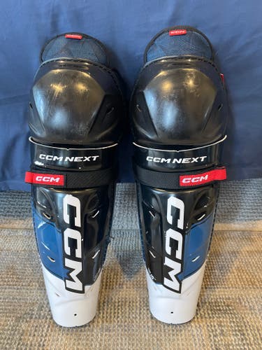 Senior CCM Next 15" Shin Pads (Used)